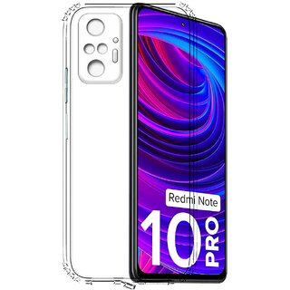 Finaux Soft Silicon |Scratch Resistant Clear Case for Redmi Note 10 Pro|Redmi Note 10 Pro Max - Transparent Finaux Soft Silicon |Scratch Resistant Clear Case for Redmi Note 10 Pro|Redmi Note 10 Pro Max - Transparent