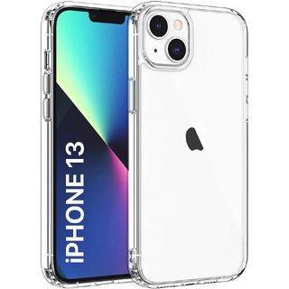 Finaux Soft Silicon |Scratch Resistant Clear Case for iPhone 13 - Transparent Finaux Soft Silicon |Scratch Resistant Clear Case for iPhone 13 - Transparent