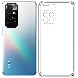 Finaux Soft Silicon |Scratch Resistant Clear Case for Redmi 10 Prime - Transparent Finaux Soft Silicon |Scratch Resistant Clear Case for Redmi 10 Prime - Transparent