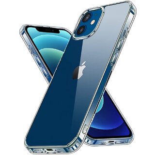 Finaux Soft Silicon |Scratch Resistant Clear Case for iPhone 12 Pro - Transparent Finaux Soft Silicon |Scratch Resistant Clear Case for iPhone 12 Pro - Transparent