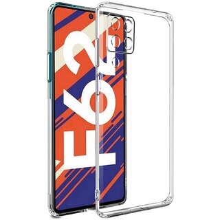 Finaux Soft Silicon |Scratch Resistant Clear Case for Samsung F62 - Transparent Finaux Soft Silicon |Scratch Resistant Clear Case for Samsung F62 - Transparent