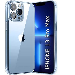 Finaux Soft Silicon |Scratch Resistant Clear Case for iPhone 13 Pro Max - Transparent Finaux Soft Silicon |Scratch Resistant Clear Case for iPhone 13 Pro Max - Transparent