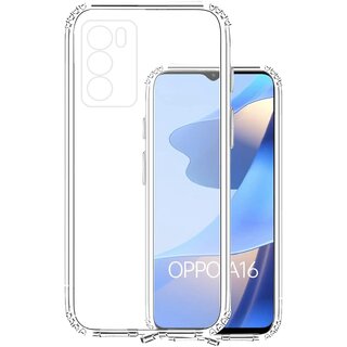 Finaux Soft Silicon |Scratch Resistant Clear Case for Oppo A16 - Transparent Finaux Soft Silicon |Scratch Resistant Clear Case for Oppo A16 - Transparent