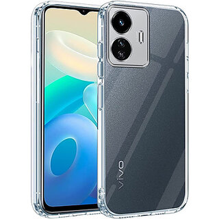 Finaux Soft Silicon |Scratch Resistant Clear Case for Vivo Y77 5G - Transparent Finaux Soft Silicon |Scratch Resistant Clear Case for Vivo Y77 5G - Transparent