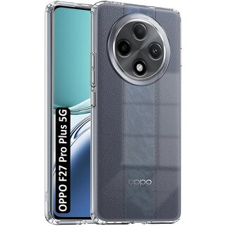 Finaux Soft Silicon |Scratch Resistant Clear Case for Oppo F27 Pro Plus 5G - Transparent Finaux Soft Silicon |Scratch Resistant Clear Case for Oppo F27 Pro Plus 5G - Transparent