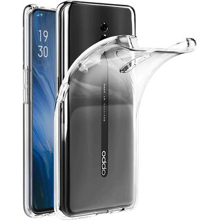 Finaux Soft Silicon |Scratch Resistant Clear Case for Oppo Reno 2F|2Z - Transparent Finaux Soft Silicon |Scratch Resistant Clear Case for Oppo Reno 2F|2Z - Transparent