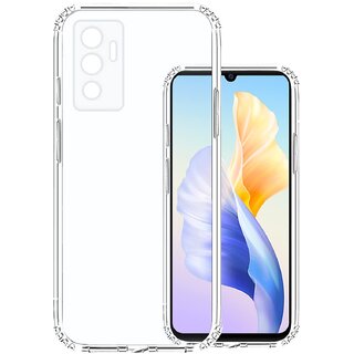 Finaux Soft Silicon |Scratch Resistant Clear Case for Vivo V23E 5G - Transparent Finaux Soft Silicon |Scratch Resistant Clear Case for Vivo V23E 5G - Transparent