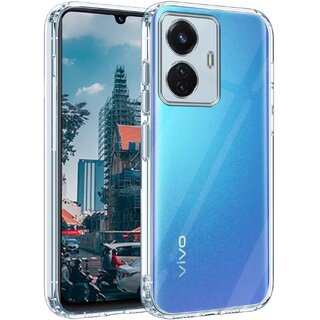 Finaux Soft Silicon |Scratch Resistant Clear Case for Vivo T1 (44W) - Transparent Finaux Soft Silicon |Scratch Resistant Clear Case for Vivo T1 (44W) - Transparent