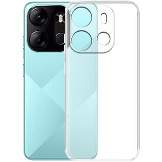 Finaux Soft Silicon |Scratch Resistant Clear Case for Tecno Spark Go 2023 - Transparent Finaux Soft Silicon |Scratch Resistant Clear Case for Tecno Spark Go 2023 - Transparent