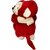 Hugging Red Monkey Couple Soft Toy  Symbol of Love  Cuteness!