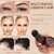 Hairline Powder Stick,Hair Shadow Powder Root Touch Up Powder, Waterproof Hair Shading Sponge Pen Hair Filler Powder For