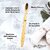 L'avenour S-Curve Bamboo Toothbrush with BPA Free Charcoal Activated Ultra Soft Bristles For Men Women (Pack of 3)