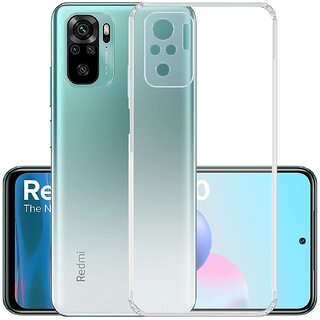 Finaux Soft Silicon |Scratch Resistant Clear Case for Redmi Note 10|Redmi Note 10S - Transparent Finaux Soft Silicon |Scratch Resistant Clear Case for Redmi Note 10|Redmi Note 10S - Transparent