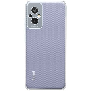 Finaux Soft Silicon |Scratch Resistant Clear Case for Redmi 11 Prime 4G - Transparent Finaux Soft Silicon |Scratch Resistant Clear Case for Redmi 11 Prime 4G - Transparent
