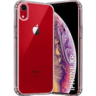                       Finaux Soft Silicon |Scratch Resistant Clear Case for iPhone XR - Transparent                                              