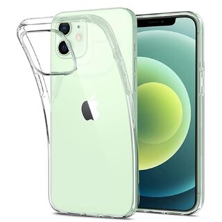                       Finaux Soft Silicon |Scratch Resistant Clear Case for iPhone 12 - Transparent                                              