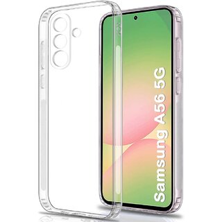Finaux Soft Silicon |Scratch Resistant Clear Case for Samsung A56 5G - Transparent Finaux Soft Silicon |Scratch Resistant Clear Case for Samsung A56 5G - Transparent