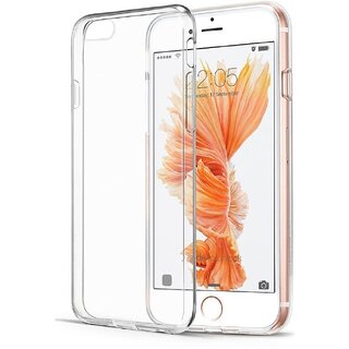                       Finaux Soft Silicon |Scratch Resistant Clear Case for iPhone 6 Plus - Transparent                                              