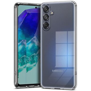 Finaux Soft Silicon |Scratch Resistant Clear Case for Samsung M14 5G - Transparent Finaux Soft Silicon |Scratch Resistant Clear Case for Samsung M14 5G - Transparent