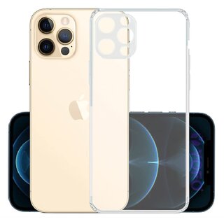 Finaux Soft Silicon |Scratch Resistant Clear Case for iPhone 12 Pro Max - Transparent Finaux Soft Silicon |Scratch Resistant Clear Case for iPhone 12 Pro Max - Transparent