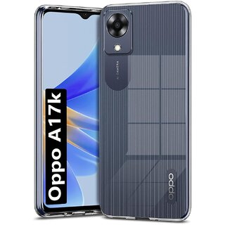 Finaux Soft Silicon |Scratch Resistant Clear Case for Oppo A17K - Transparent Finaux Soft Silicon |Scratch Resistant Clear Case for Oppo A17K - Transparent