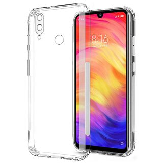 Finaux Soft Silicon |Scratch Resistant Clear Case for Redmi Note 7 - Transparent Finaux Soft Silicon |Scratch Resistant Clear Case for Redmi Note 7 - Transparent