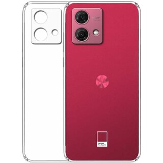 Finaux Soft Silicon |Scratch Resistant Clear Case for Moto G84 5G - Transparent Finaux Soft Silicon |Scratch Resistant Clear Case for Moto G84 5G - Transparent