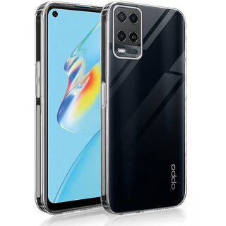 Finaux Soft Silicon |Scratch Resistant Clear Case for Oppo A54 4G - Transparent Finaux Soft Silicon |Scratch Resistant Clear Case for Oppo A54 4G - Transparent