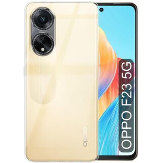 Finaux Soft Silicon |Scratch Resistant Clear Case for Oppo F23 5G - Transparent Finaux Soft Silicon |Scratch Resistant Clear Case for Oppo F23 5G - Transparent