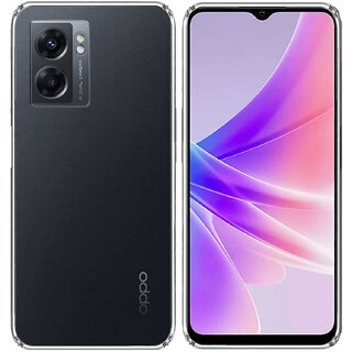                       Finaux Soft Silicon |Scratch Resistant Clear Case for Oppo A57 5G|Oppo A77|Oppo K10 5G - Transparent                                              