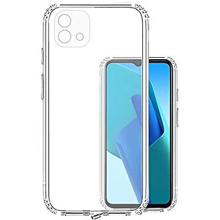                       Finaux Soft Silicon |Scratch Resistant Clear Case for Oppo A16K - Transparent                                              