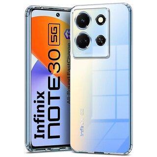 Finaux Soft Silicon |Scratch Resistant Clear Case for Infinx Note 30 5G - Transparent Finaux Soft Silicon |Scratch Resistant Clear Case for Infinx Note 30 5G - Transparent