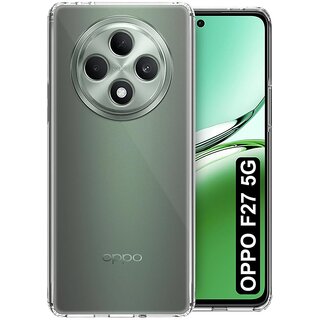 Finaux Soft Silicon |Scratch Resistant Clear Case for Oppo F27 5G - Transparent Finaux Soft Silicon |Scratch Resistant Clear Case for Oppo F27 5G - Transparent