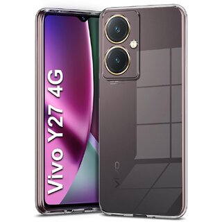 Finaux Soft Silicon |Scratch Resistant Clear Case for Vivo Y27 4G - Transparent Finaux Soft Silicon |Scratch Resistant Clear Case for Vivo Y27 4G - Transparent