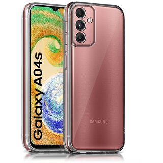 Finaux Soft Silicon |Scratch Resistant Clear Case for Samsung A04s - Transparent Finaux Soft Silicon |Scratch Resistant Clear Case for Samsung A04s - Transparent