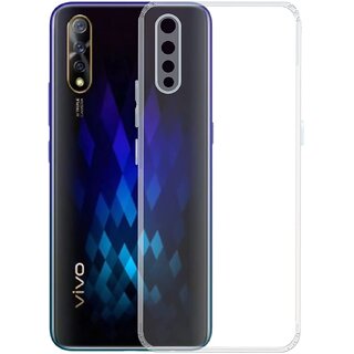 Finaux Soft Silicon |Scratch Resistant Clear Case for Vivo S1 - Transparent Finaux Soft Silicon |Scratch Resistant Clear Case for Vivo S1 - Transparent