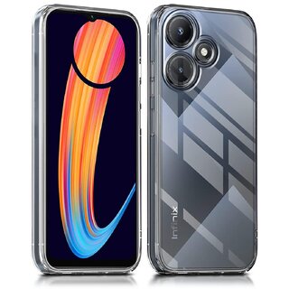 Finaux Soft Silicon |Scratch Resistant Clear Case for Infinix Hot 30i 2023 - Transparent Finaux Soft Silicon |Scratch Resistant Clear Case for Infinix Hot 30i 2023 - Transparent