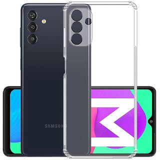                       Finaux Soft Silicon |Scratch Resistant Clear Case for Samsung F13 4G |M13 4G |F23 5G - Transparent                                              