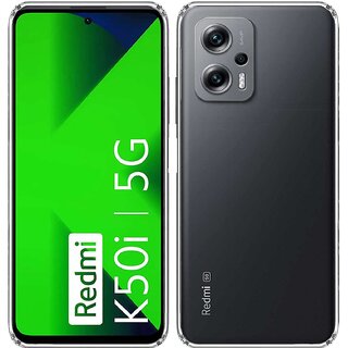 Finaux Soft Silicon |Scratch Resistant Clear Case for Redmi K50i 5G - Transparent Finaux Soft Silicon |Scratch Resistant Clear Case for Redmi K50i 5G - Transparent
