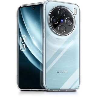 Finaux Soft Silicon |Scratch Resistant Clear Case for Vivo X200 Pro 5G - Transparent Finaux Soft Silicon |Scratch Resistant Clear Case for Vivo X200 Pro 5G - Transparent
