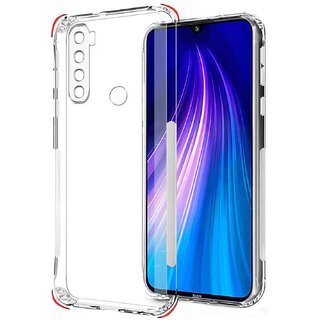 Finaux Soft Silicon |Scratch Resistant Clear Case for Redmi Note 8 - Transparent Finaux Soft Silicon |Scratch Resistant Clear Case for Redmi Note 8 - Transparent