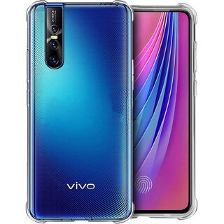 Finaux Soft Silicon |Scratch Resistant Clear Case for Vivo V15 Pro - Transparent Finaux Soft Silicon |Scratch Resistant Clear Case for Vivo V15 Pro - Transparent