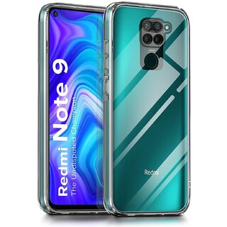 Finaux Soft Silicon |Scratch Resistant Clear Case for Redmi Note 9 - Transparent Finaux Soft Silicon |Scratch Resistant Clear Case for Redmi Note 9 - Transparent