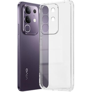 Finaux Soft Silicon |Scratch Resistant Clear Case for Vivo T4X 5G - Transparent Finaux Soft Silicon |Scratch Resistant Clear Case for Vivo T4X 5G - Transparent