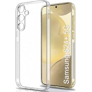 Finaux Soft Silicon |Scratch Resistant Clear Case for Samsung S24 Plus - Transparent Finaux Soft Silicon |Scratch Resistant Clear Case for Samsung S24 Plus - Transparent