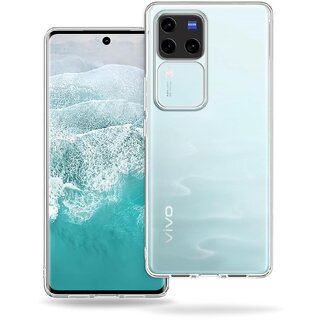 Finaux Soft Silicon |Scratch Resistant Clear Case for Vivo V30 Pro - Transparent Finaux Soft Silicon |Scratch Resistant Clear Case for Vivo V30 Pro - Transparent