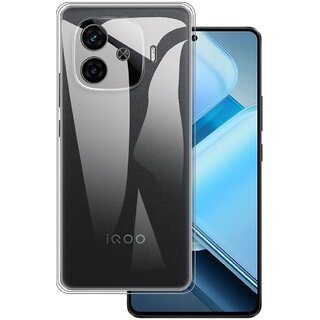                       Finaux Soft Silicon |Scratch Resistant Clear Case for IQOO Neo 10R - Transparent                                              