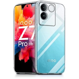 Finaux Soft Silicon |Scratch Resistant Clear Case for Vivo T2 Pro 5G - Transparent Finaux Soft Silicon |Scratch Resistant Clear Case for Vivo T2 Pro 5G - Transparent