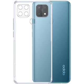 Finaux Soft Silicon |Scratch Resistant Clear Case for Oppo A15 - Transparent Finaux Soft Silicon |Scratch Resistant Clear Case for Oppo A15 - Transparent