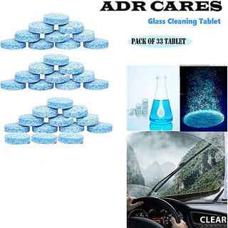 CARES CONCENTRATE TABLET PACK OF 33 TABLETS (3gm) =99gm Tablet Concentrate Vehicle Glass Cleaner(99 g) CARES CONCENTRATE TABLET PACK OF 33 TABLETS (3gm) =99gm Tablet Concentrate Vehicle Glass Cleaner(99 g)